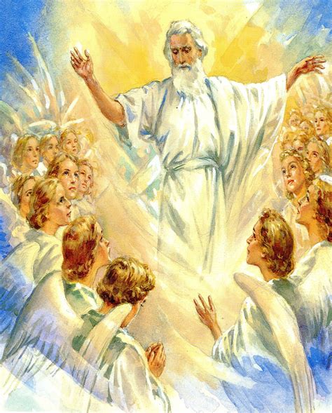 God and angel. Updated on July 19, 2018. The cherubim are a group of angels recognized in both Judaism and Christianity. Cherubs guard God's glory both on Earth and by his throne in heaven, work on the universe's records, and help people grow spiritually by delivering God's mercy to them and motivating them to pursue more holiness in their lives. 