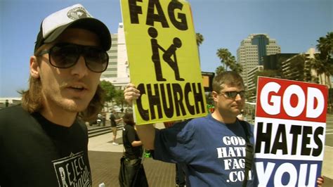 God hates fags church. 2008年8月1日 ... Westboro Baptist Church says God hates fag-run Canada. by Craig ... They also run the Web site God Hates Fags. Here's a clip of an Australian ... 