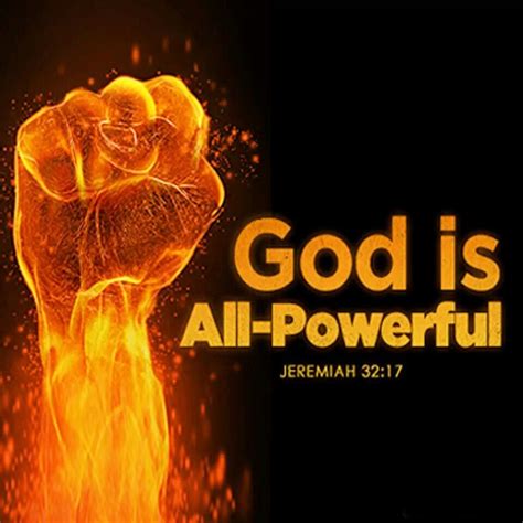 God is all powerful. The idea of an all-knowing God is mentioned in the Bible: God is greater than our heart, and He knowns everything. — 1 John 3:20. Christianity teaches that this all-knowing power goes beyond ... 