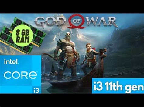 God of War : i3 1125G4 8GB RAM, Intel UHD Graphics - YouTube