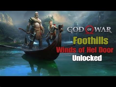 God of War Foothills- Winds of Hel Door puzzle - YouTube