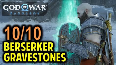 God of War Ragnarok: All Berserker Gravestone …