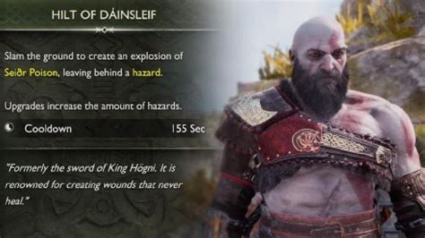 God of War Ragnarok - Hilt of Dainsleif / Svefnthorn BUG??