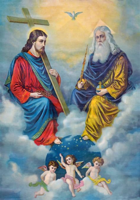 God the father god the son god the holy spirit. God anoints Him, Jesus of Nazareth, with the Holy Ghost. It is the Trinity: God the Father anointed Jesus (God the Son) with the Holy Spirit (the divine, ... 