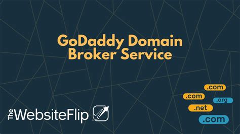 Godaddy domain broker. Learn how to use GoDaddy's Domain Broker Service to sell your domain name to someone who is interested in buying it from you. Find out how to get paid, transfer the domain, and protect your privacy and security with GoDaddy's help. 