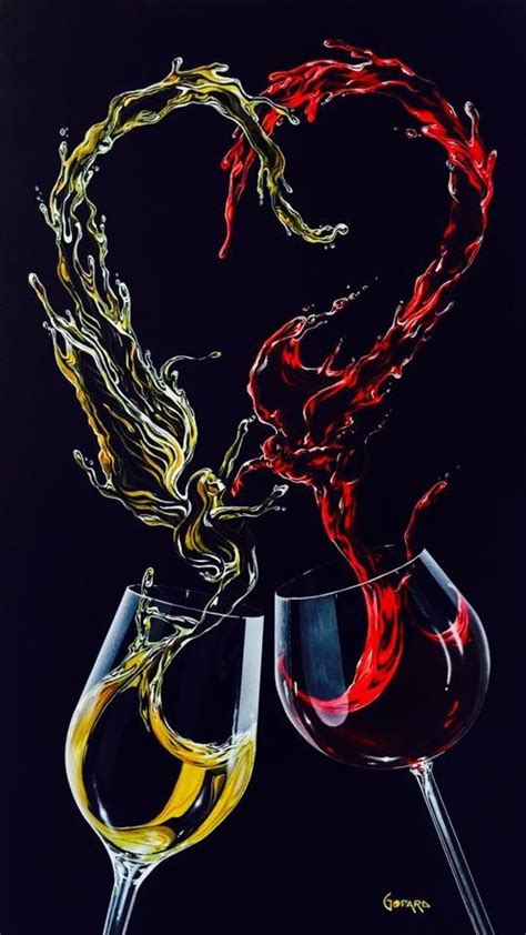 Godard prints red and white wine prints