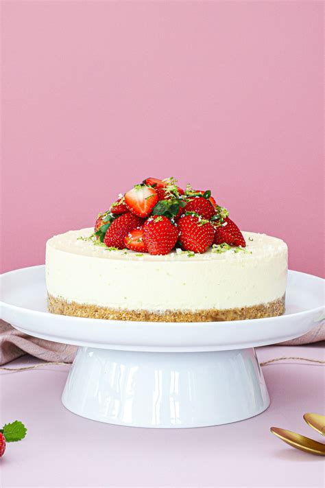 Godaste cheesecake med lime