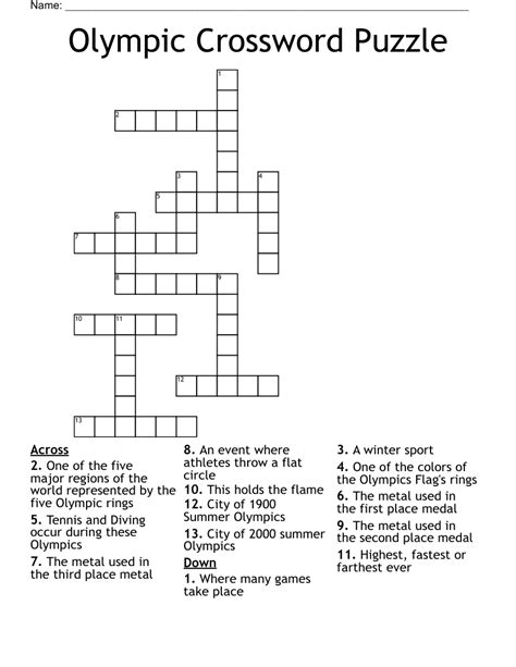 Goddess on olympic medals crossword puzzle. Things To Know About Goddess on olympic medals crossword puzzle. 