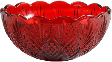 Godinger Textured Cut Crystal Punch Bowl