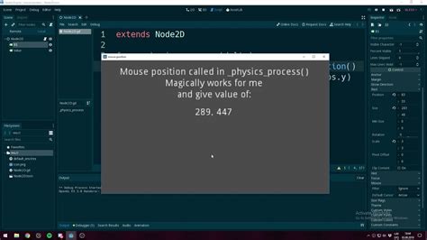 Godot 4 get mouse position not working. .