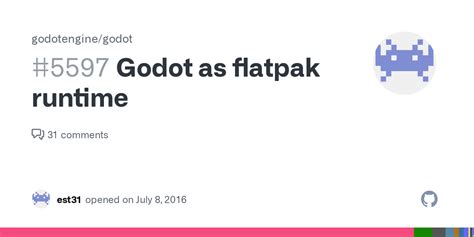 Godot flatpak. .  ...