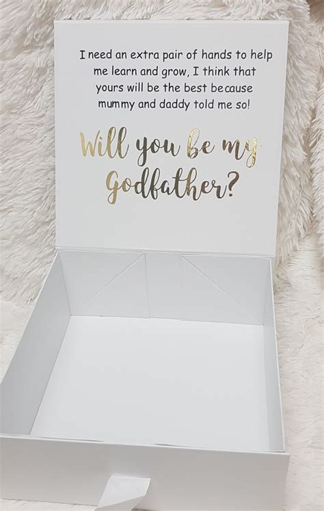 Godparents Proposal Godmother Proposal Godfather Proposal