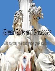 Gods and Goddesses in Greek Sculpture.pptx - Course Hero