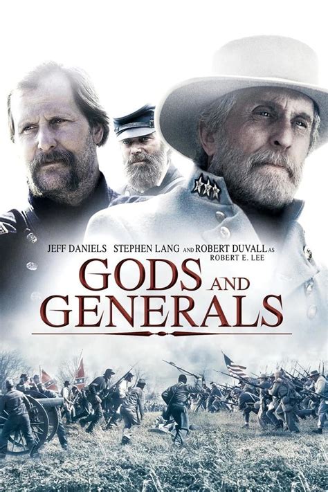 Gods and generals full movie. Epic prequel to `Gettysburg' examining the early days of the American Civil War through the experiences of three historical figures. Colonel Joshua Lawrence Chamberlain must leave behind his quiet academic life, General Thomas Stonewall Jackson must contend with his great religious faith, and General Robert Lee is forced to choose between his loyalty to … 