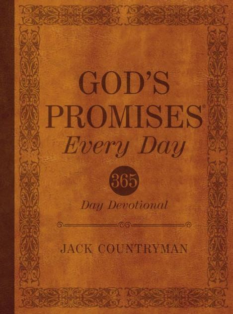 Download Gods Promises Every Day 365Day Devotional Gods Promises By Jack Countryman
