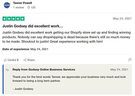 Godsey Online Business Services Reviews - Trustpilot