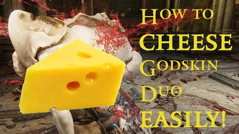 Godskin duo cheese. May 27, 2022 ... That is how to cheese Godskin Apostle by ... How to beat Godskin Duo. Learning how to beat ... Elden Ring has more than a couple fights like where ... 