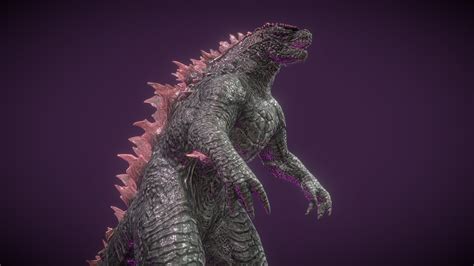 Godzilla 3D Models Hyper3D. 