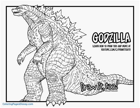 Godzilla Printable Images