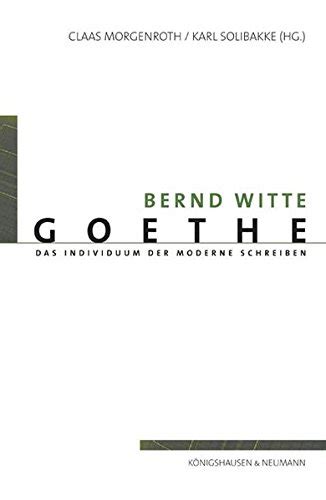Goethe: das individuum der moderne schreiben; bernd witte zum 65. - Guia del metodo pilates guide to the pilates method spanish.
