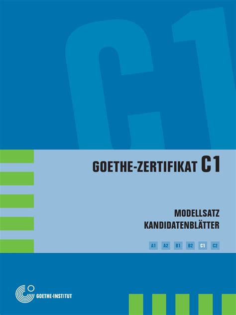Goethe c1 wortliste pdf.  9.  Training zur Pr&uuml;fung Goethe-Zertifikat C1 Sp...