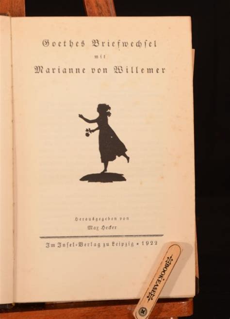 Goethes briefwechsel mit marianne von willemer. - Psychic development for beginners an easy guide to developing your.