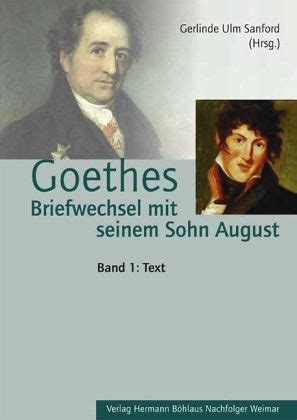 Goethes briefwechsel mit seinem sohn august. - Sir thomas brownes religio medici und pseudodoxia epidemica.