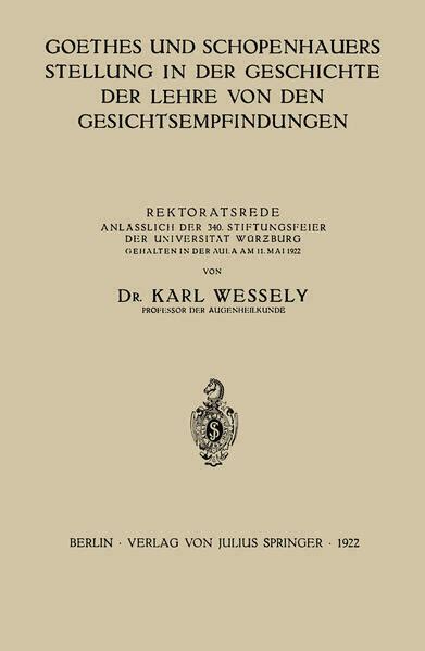 Goethes und schopenhauers stellung in der geschichte der lehre von den gesichtsempfindungen. - System der banken in der sowjetunion.