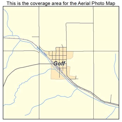 Goff is a city in Nemaha County, Kansas, United States. [1] As of the 2020 census, the population of the city was 106. [3] History Goff had its start in the year 1880 by the building of the railroad through that territory. [4] [5] It was named for Edward H. Goff, an official of the Central Branch Union Pacific Railroad. [6] [7]. 