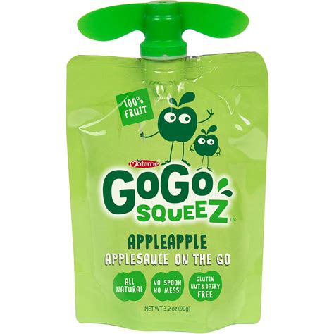 Gogo squeeze. Edmond Materne buys the applesauce factory and expands his business. January 1988. Materne creates Pom’Potes, the first ever fruit in a pouch. June 2008. Apple + Strawberry are the first two flavors of GoGo squeeZ. November 2008. One million pouches sold in the US! March 2011. 