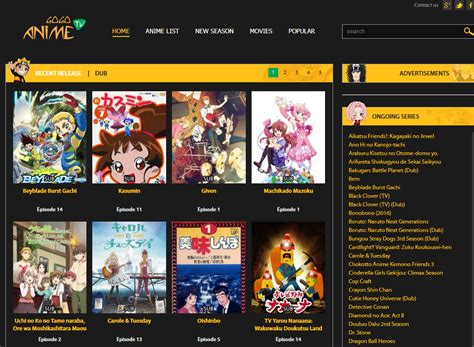 Gogoani.e. Great Sites Like GoGoAnime. 1. KissAnime. KissAnime. KissAnime is one of the popular alternatives to GoGoAnime. KissAnime offers TV series and movies for free and the best quality available. Although the site is supported by adverts, it has a premium subscription for ad-free streaming. 