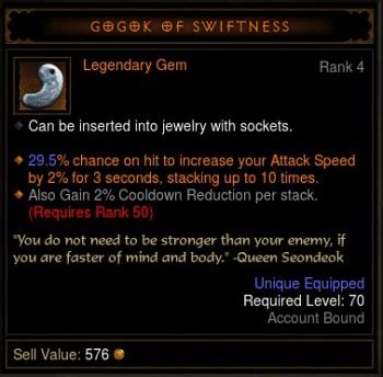 Gogok of Swiftness - Diablo Wiki