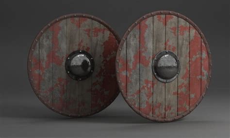 Gokstad ship shields may have been used in combat