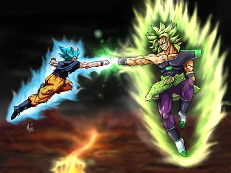 Goku vs broly. Goku is back to training hard so he can face the most powerful foes the universes have to offer, and Vegeta is keeping up right beside him. But when they sud... 