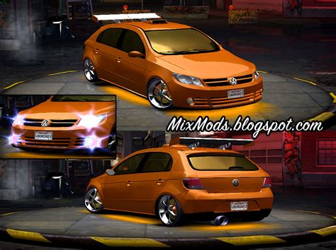 Gol para nfsu2.  Um mod que n&atilde;o pode faltar para voc&ecirc; que instala novos mods de carros ...