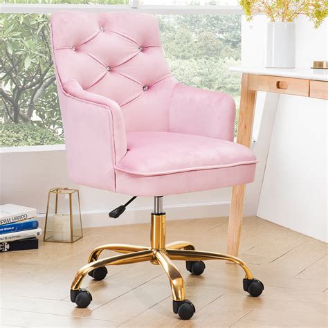 Gold - Pink - Office Chairs & Desk Chairs - The Home Depot