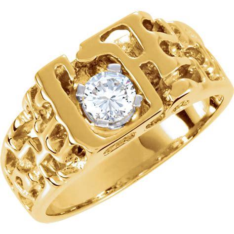 Gold 14k ring. Wedding ring for women in 14k yellow and white gold. This magnificent "alliance" ring is set with one (1) central brilliant-cut Canadian diamond for an ... 