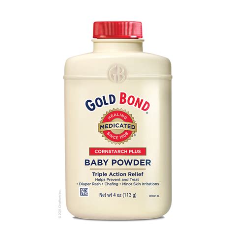 Gold Bond Cornstarch Plus Baby Powder (4 Oz) - Walmart.com