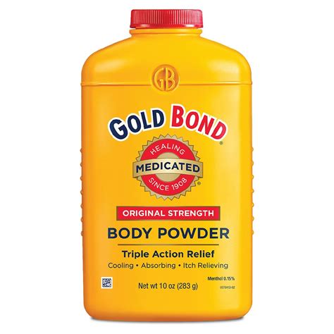 Gold Bond Medicated Powder Triple Action Relief 10 Ounce …