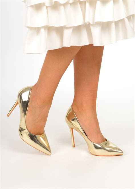 Gold Court Shoes - Lightinthebox.com