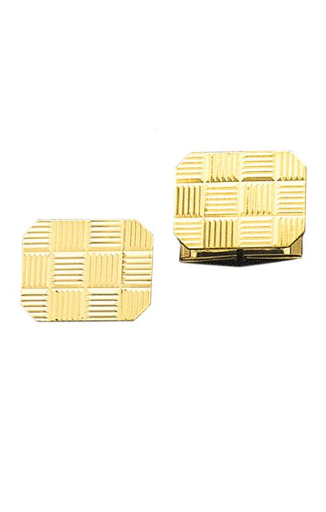 Gold Cufflinks - The Chassan