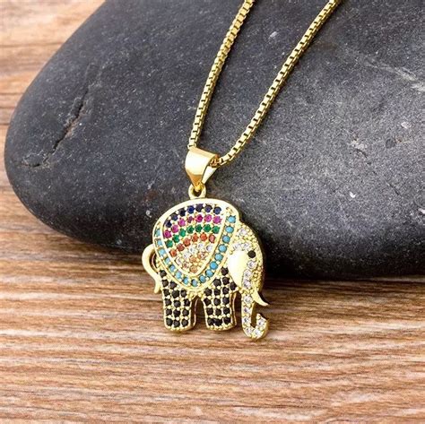 Gold Elephant - Etsy