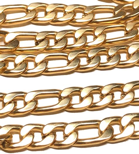 Gold Figaro Chain - Etsy