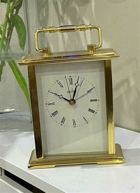 Gold Mantle Clock - Etsy