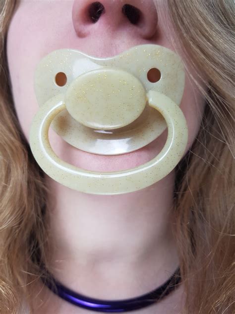 Gold Plated Adult Pacifier