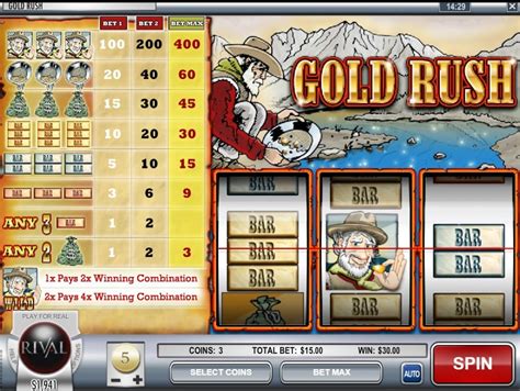 Gold Rush  игровой автомат Rival Powered