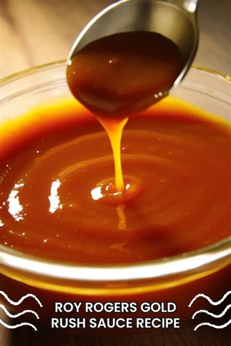 Gold Rush Sauce (French