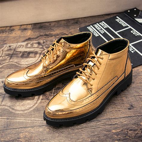 Gold Shoes For Men Shop The Largest Collection