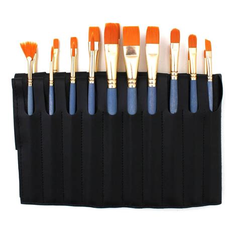 Gold Taklon Brushes 20 Pack Hobbycraft