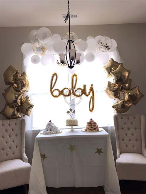 Gold baby showers